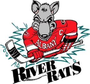 Albany River Rats 2006 07-2009 10 Primary Logo iron on heat transfer...
